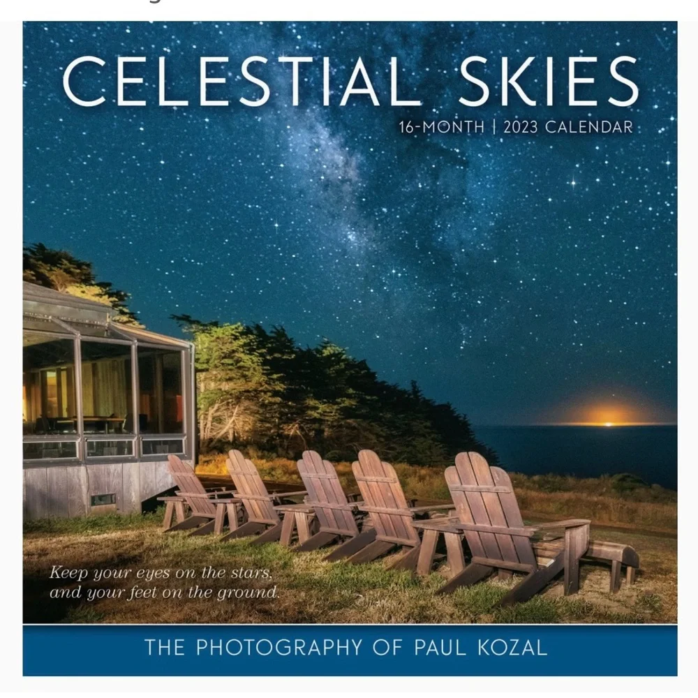 Wall Calendar 2023 Celestial Skies — The Photography of Paul Kozal, 12